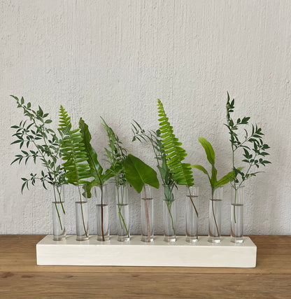Handmade wooden test tube holders