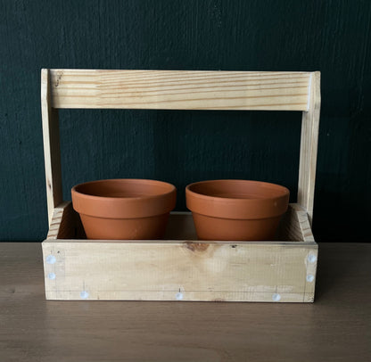 Trug and pots Workshop 25th October