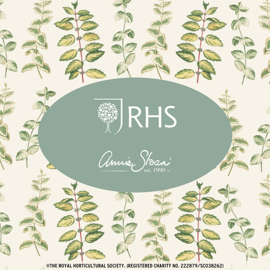 RHS Mint Decoupage paper
