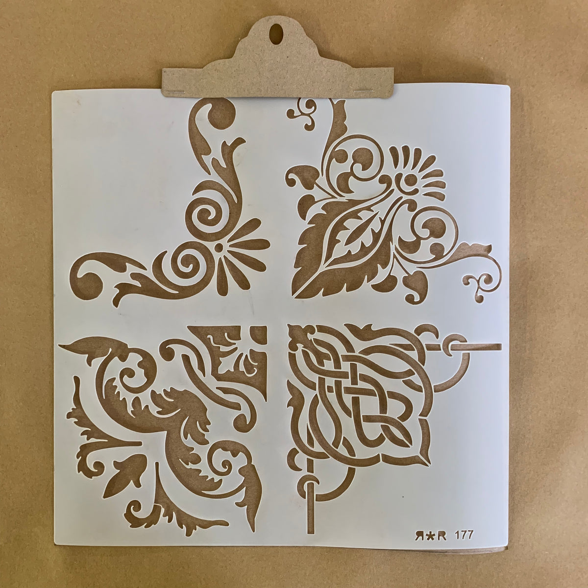Four Corner patterns stencil 177 – Simply French South Africa